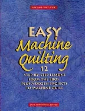 Image of easy machine quilting