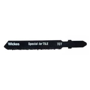 Image of Wickes T Shank Tungsten Carbide Jigsaw Blade for Tile Pack 5