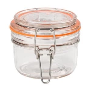 Image of Tala Clip Top Silicone Lid Lever Arm Terrine Jar 150ml Clear