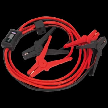 Image of Sealey Booster Cable Jump Leads with Electronics Protection 16mm 3m