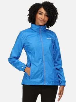 Image of Regatta Corinne IV Waterproof Shell Jacket - Blue Size 18, Women