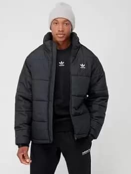 Image of adidas Originals Padded Essential Coat - Black Size XL Men