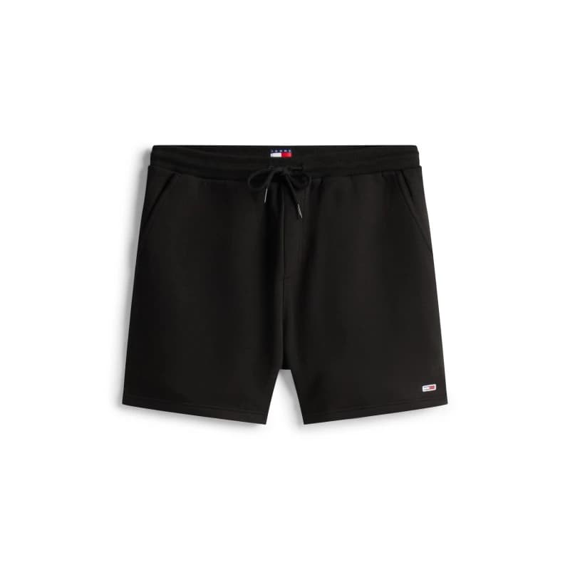 Image of Tommy Jeans TJ FlagFleece Short Sn63 Black male 2XL