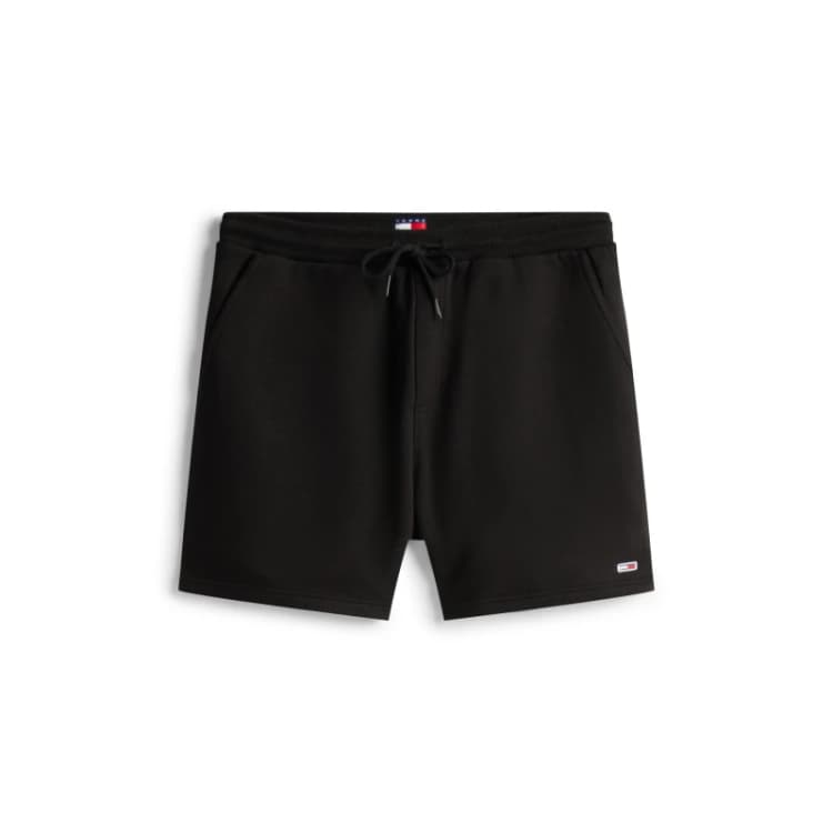 Image of Tommy Jeans TJ FlagFleece Short Sn63 Black male 2XL