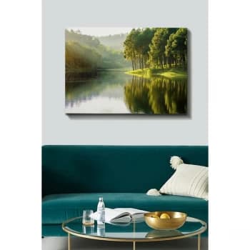 Image of Kanvas Tablo (70 x 100) - 114 Multicolor Decorative Canvas Painting