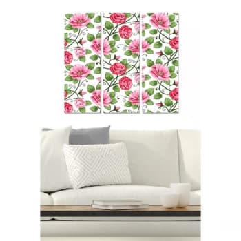 Image of MDF4940529 Multicolor Decorative MDF Painting (3 Pieces)