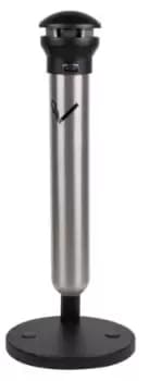 Image of Rubbermaid Commercial Products Black Stainless Steel Base Mount Ash Tray x 1006mm x 394mm