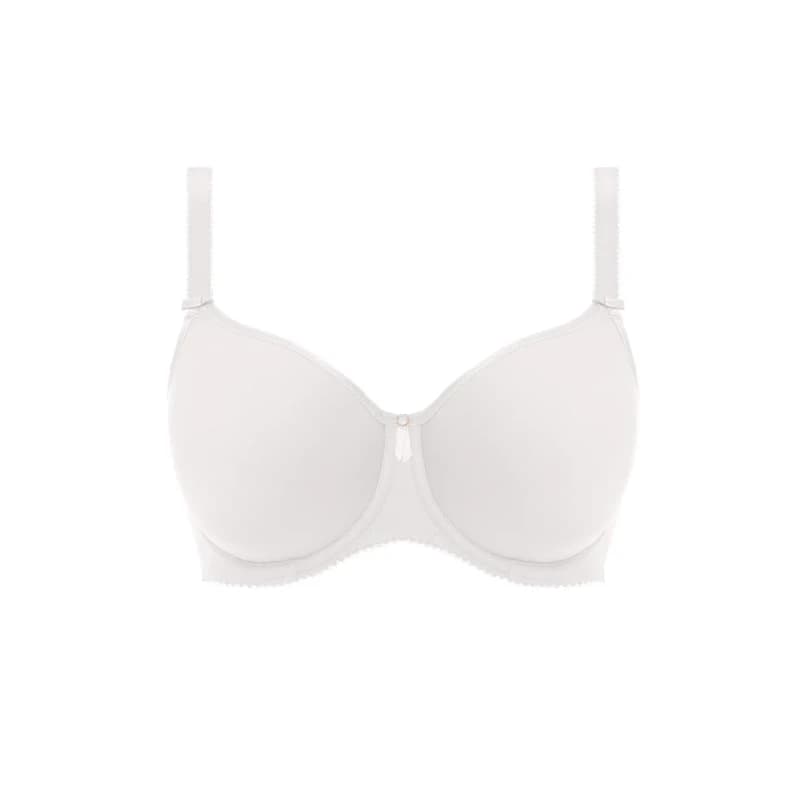 Image of Fantasie Womens Rebecca Essentials Moulded Spacer Bra in White Size: 30F White Female 30F
