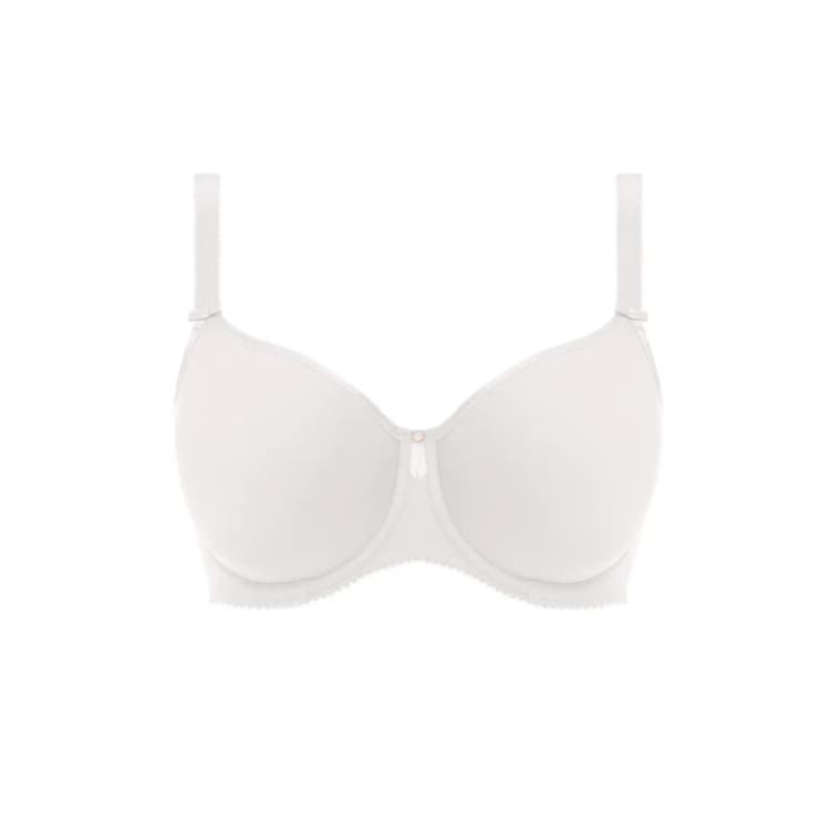 Image of Fantasie Womens Rebecca Essentials Moulded Spacer Bra in White Size: 30E White Female 30E