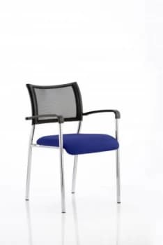 Image of Brunswick Bespoke Colour Seat Chrome Frame Stevia Blue