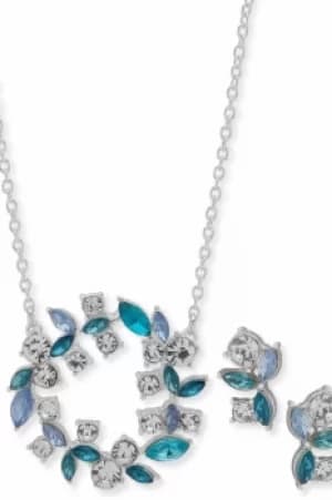 Image of Ladies Anne Klein Jewellery Semyung Pearl Flower Drop Clear Earrings 60538522-276