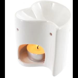 Image of White Heart Oil Burner