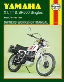 Image of Yamaha XT, TT & SR500 Singles (75 - 83) Haynes Repair Manual