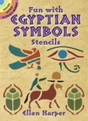 Image of fun with egyptian symbols stencils
