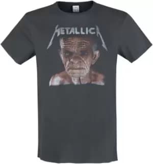 Image of Metallica Amplified Collection - Neverland T-Shirt charcoal