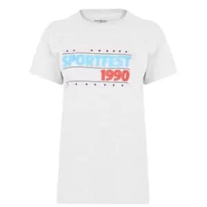 Image of Daisy Street Daisy Street Sportsfest 1990 Tee - Grey