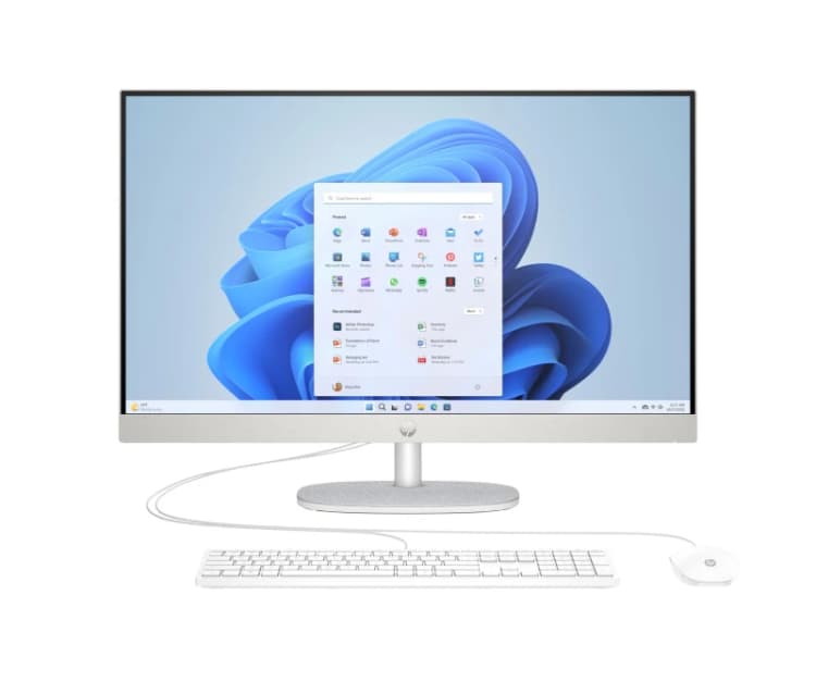 Image of HP 27-cr0045na Intel Core i5-1335U 8GB RAM 512GB SSD 27" Windows 11 Home All-in-One PC BM5M1EA#ABU