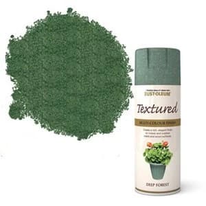 Image of Rust-Oleum Stone Deep forest Textured effect Multi-surface Spray Paint 400ml