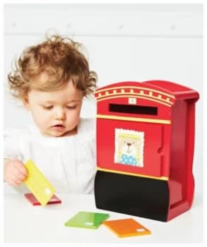 Image of Early Learning Centre Wooden Post Box