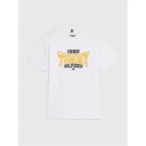 Image of Tommy Hilfiger Tommy 1985 Varsity Tee S/S - White