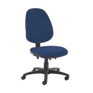 Image of Dams MTO Jota High Back PCB Operator Chair with No Arms - Havana Black