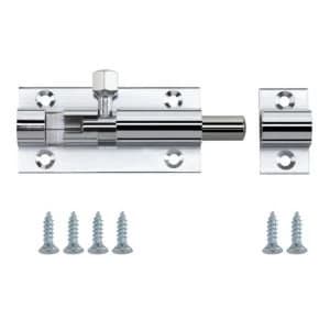 Image of BQ Chrome plated Brass Barrel bolt L50mm