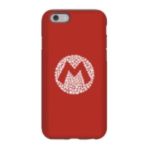 Image of Nintendo Super Mario Mario Items Logo Phone Case - iPhone 6 - Tough Case - Gloss