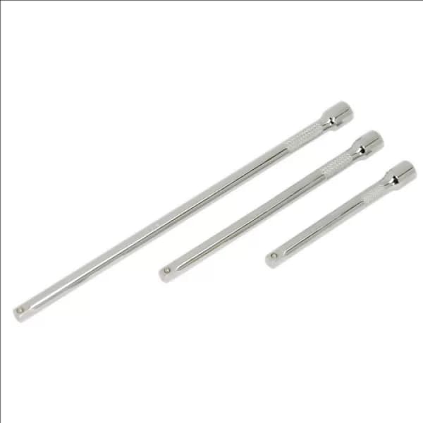 Image of Genuine SEALEY AK6330 Extension Bar Set 3pc 1/4Sq Drive