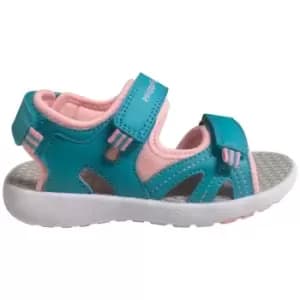 Image of Hush Puppies Girls Lilly Quarter Touch Fastening Sandals UK Size 1 (EU 33)