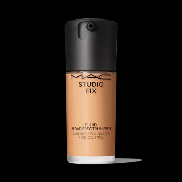 Image of MAC Studio Fix Fluid SPF 15 Foundation - NC37 - Soft-Matte Finish - 24hr Medium-To-Full Coverage - 30ml - MAC Cosmetics
