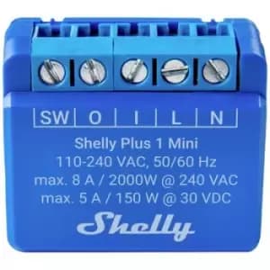 Image of Shelly Plus 1 Mini Actuator WiFi, Bluetooth