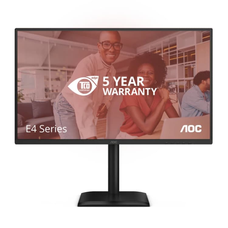 Image of AOC AOC 27E4U computer monitor 68.6cm (27") 1920 x 1080 pixels Full HD LED Black 27E4U