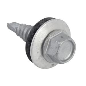 Image of ForgeFix TechFast Hex Head Stitching Screw Self-Drill 6.3 x 22mm Pack 100