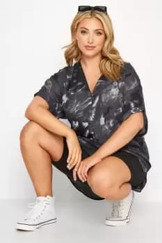 Image of Pleat Front V-Neck Top