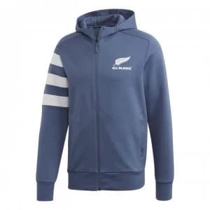 Image of adidas New Zealand All Blacks Hoodie Mens - Blue