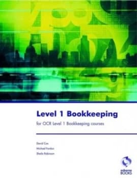 Image of Level 1 Bookkeeping by David Cox and Michael Fardon and Sheila Robinson Paperback
