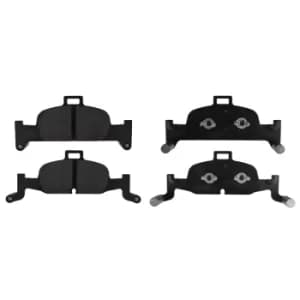 Image of Brake Pad Set 16938 by Febi Bilstein front axle