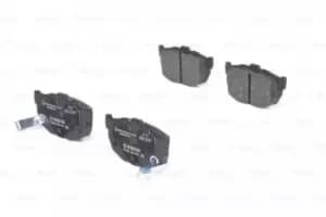 Image of Bosch 0986424418 BP208 Brake Pad Set Disc Brake Rear Axle