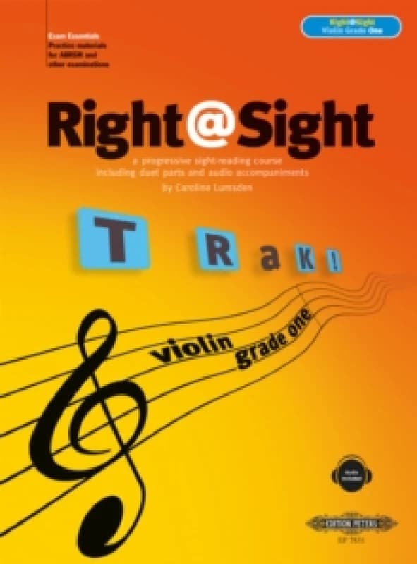 Image of Rightsight for Violin Grade 1 by Caroline Lumsden Book