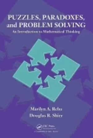 Image of puzzles paradoxes and problem solving an introduction to mathematical thin