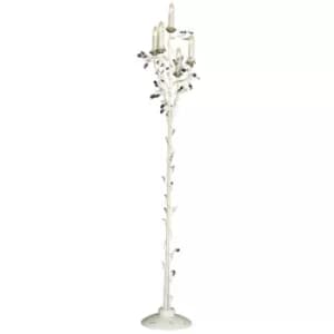 Image of Linea Verdace Chelange 5 Light Multi Arm Floor Lamp Cream