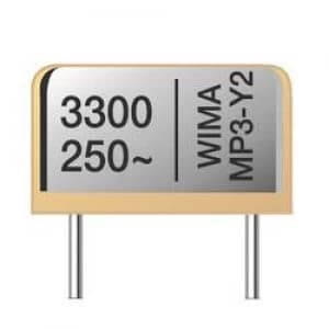Image of MP3 Y2 suppression capacitor Radial lead 4700 pF 20 10 mm L x W x H 13.5 x 5 x 10 mm Wima MPY20W1470FB00MSSD 1 pc