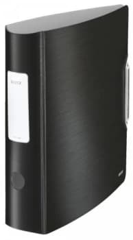 Image of Leitz 180 Active Style LAF A4 PP 80mm Satin Black PK5