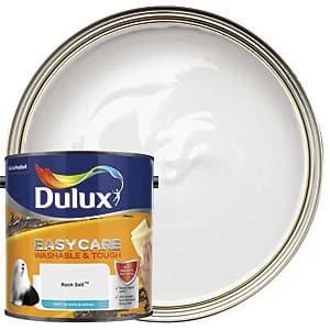 Image of Dulux Easycare Washable & Tough Rock Salt Matt Emulsion Paint 2.5L