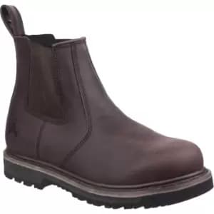 Image of Amblers Mens Carlisle Dealer Boots Brown Size 11