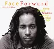 Image of face forward young african american men in a critical age