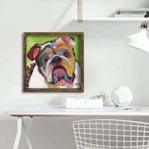 Image of MZM469 Multicolor Decorative Framed MDF Painting