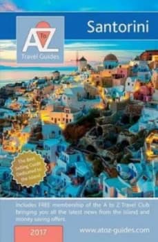 Image of A to Z Guide to Santorini 2017 by Tony Oswin Paperback