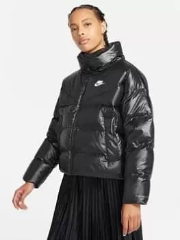 Image of Nike NSW City Jacket - Black, Size 2XL, Women