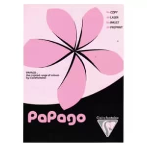 Image of Papago Pale Pink A4 Copier Paper, 80GSM (Pk-500)